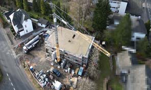 Deckenbetonage Mehrfamilienhaus in Hillesheim 